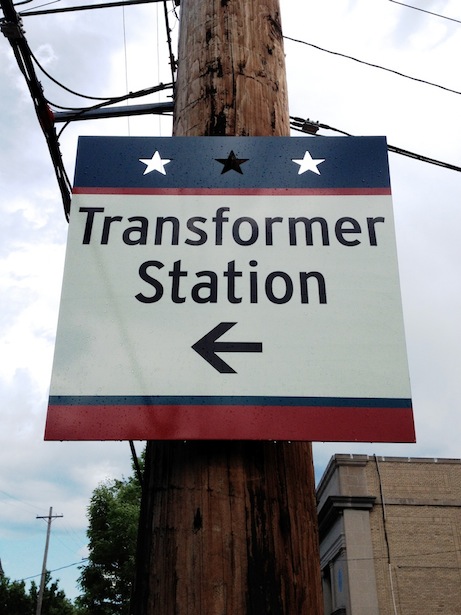 Transformer Sign
